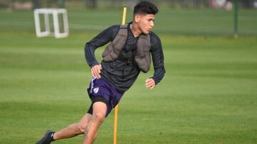 Rafael Carrascal, jugador colombiano de River. 