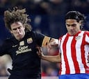 Puyol destaca que Falcao es uno de los que más le costaba marcar