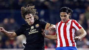 Carles Puyol elogia a Falcao Garc&iacute;a 