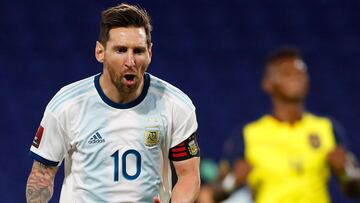 Formaciones de Argentina y Paraguay hoy: Eliminatorias