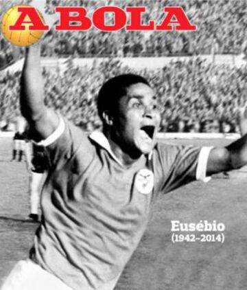 Toda Portugal llora la muerte de Eusebio y hoy le rinde tributo.