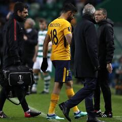Diego Costa sufre una lesión en el muslo izquierdo