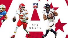 AFC-Oeste-Broncos-Chiefs-Raiders-Chargers-NFL