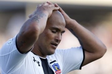 La segunda etapa de 'Chupete' en Colo Colo fue para el olvido. Solo un gol anotó en el Apertura, y terminó siendo despedido de los albos luego de insultar al cuerpo técnico.