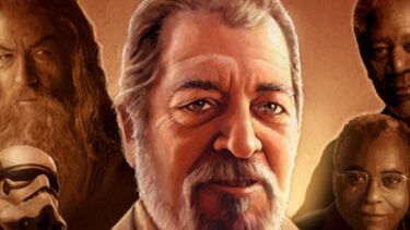 Fallece Pepe Mediavilla, la voz española de Morgan Freeman o Ian Mckellen