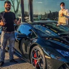 El nuevo Lamborghini de Trincão, valorado en más de 200.000 euros