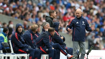 Ten Hag le da la razón a Rangnick sobre la crisis del United