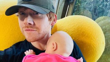 El legado sobre ‘Harry Potter’ de Rupert Grint a su hija de 21 meses