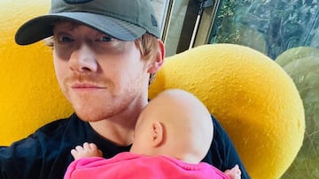 El legado sobre ¡®Harry Potter¡¯ de Rupert Grint a su hija de 21 meses