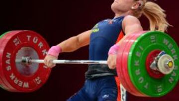 Lidia Valentín, campeona de Europa, no pudo competir en los Mundiales de Houston.