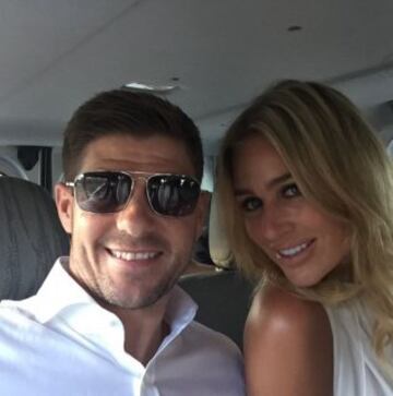 Sweet LA: Gerrard enjoying life