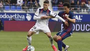 Extremadura y Huesca empataron en un partido parejo.