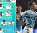 ¡Aspas se cuela en el Once Ideal de la jornada en Europa!