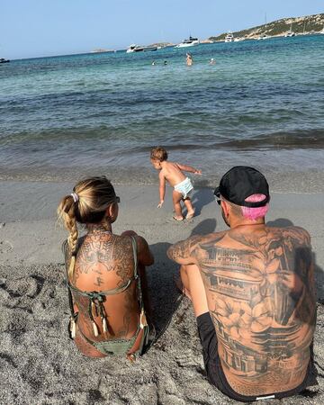 As¨ª disfrutan los futbolistas de las vacaciones de verano
