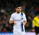 Agüero estará de baja por lesión al menos dos semanas