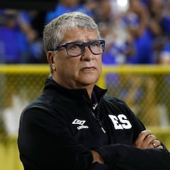 Hernán Gómez, de El Salvador: “El martes o ganamos o nos quedamos”