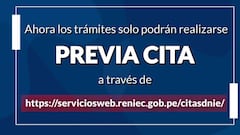 Reniec: cómo solicitar una cita online y qué trámites se hacen presencialmente