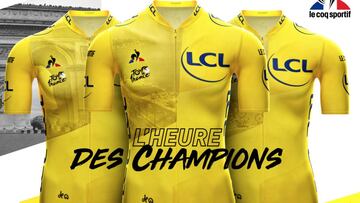 El Tour tendr¨¢ tres versiones distintas del maillot amarillo