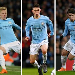 Pep Guardiola mostró ayer a su afición sus joyas de futuro