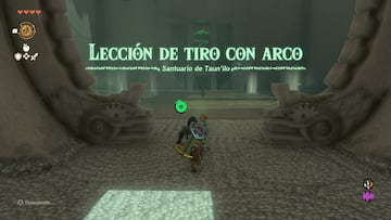 the legend of zelda tears of the kingdom nintendo switch guia santuario taun'ilo