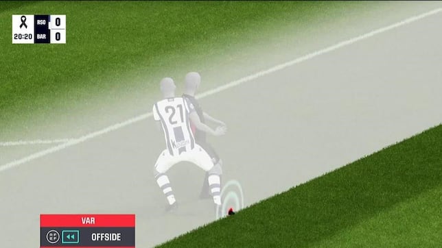 El fuera de juego milimétrico de Lewandowski: “Es una máquina, no hay factor humano”