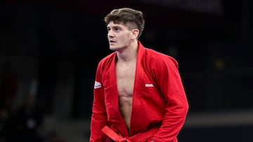 Iker Cámara en el Mundial de Astaná de 2024.