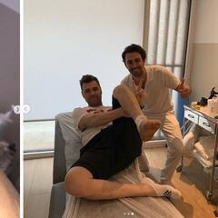 Las imágenes del pie de Fonsi Nieto tras su última operación