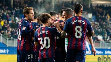 Eibar 2-0 Racing de Santander en directo: resumen, resultado y goles