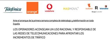 Coronavirus: teleoperadoras aconsejan evitar el juego online durante el horario laboral