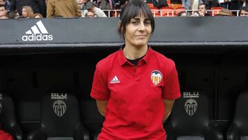 Carol Miranda, entrenadora del Valencia.