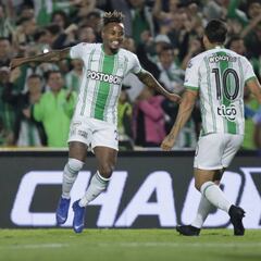 Nacional remonta 3 goles ante Equidad y es líder de la liga