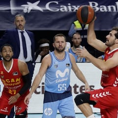 El UCAM resurge en Madrid gracias al rebote