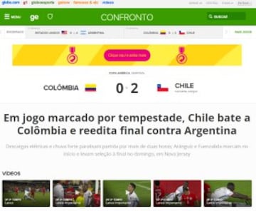 La prensa de Sudamérica se rinde ante la Roja