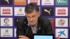Mendilibar: "Haré algún cambio para refrescar el equipo"