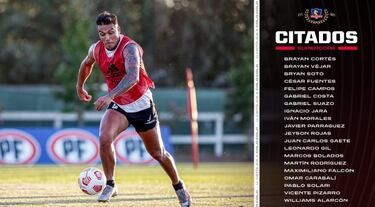 Con 6 ausentes y 3 caras nuevas: los citados de Quinteros ante la UC