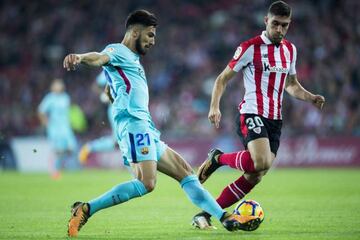 André Gomes at San Mamés last night.