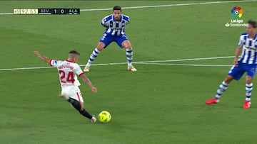 El golazo del Papu Gómez al Alavés, último de LaLiga 20-21