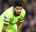 La maldición de Luis Suárez en Europa: cuatro años sin marcar fuera del Camp Nou