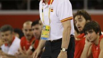 <strong>ERRORES.</strong> Aíto hizo un repaso de los errores cometidos por España ante EE.UU.