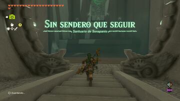 the legend of zelda tears of the kingdom nintendo switch guia santuario sonapanio