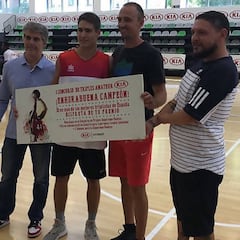 El hijo de Rafa Jofresa participará en el concurso de triples