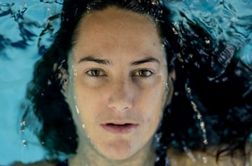 Maggie Steffens posa para AS, durante su anterior etapa en el CN Sabadell.