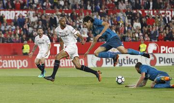 N'Zonzi y Jesús Vallejo.