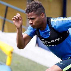 Barrios se entrena a fondo para poder jugar ante Belgrano