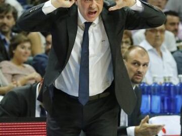El entrenador del Real Madrid, Pablo Laso.