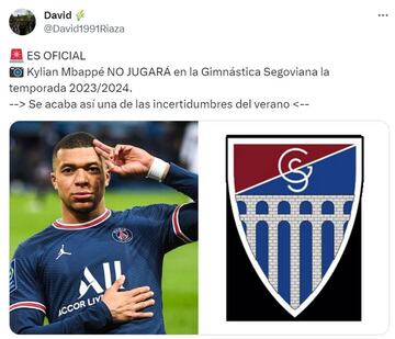 El cachondeo en Twitter con “Kylian Mbappé NO JUGARÁ”