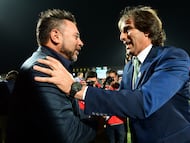 After dismissing head coach Nicolás Larcamón, Los Celestes are mulling over multiple options as his replacement.
<br><br>
durante el partido Santos vs Monterrey, correspondiente al partido de Vuelta de los Cuartos de Final del Torneo Apertura 2019 de la Liga BBVA MX, en el Estadio TSM Corona, el 01 de Diciembre de 2019.