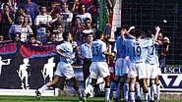 LIDERATO. El Celta se sitúa en primera posición por el goal average.