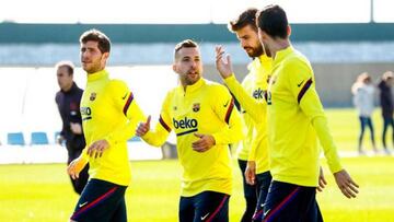 Setién recupera a Vidal pero pierde a Piqué