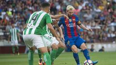 20/08/16 FUTBOL PARTIDO PRIMERA DIVISION
 Liga Jornada 1 
 FC Barcelona - Real Betis  
 GOL 2-1 MESSI  